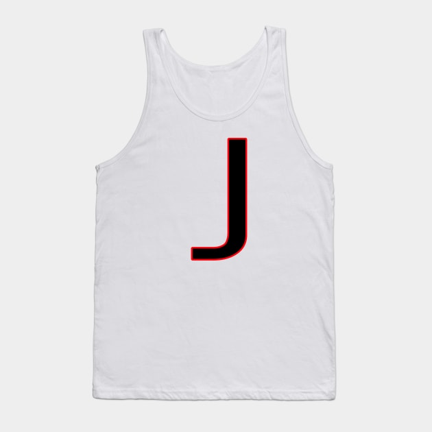 J Tank Top by CanCreate